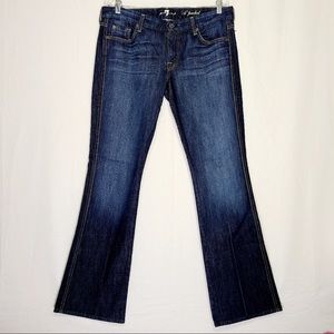 7 For All Mankind | "A" Pocket Dark Wash Jeans